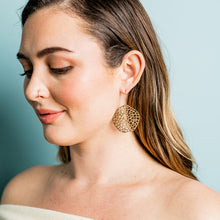 Load image into Gallery viewer, Organic Ornament Earrings
