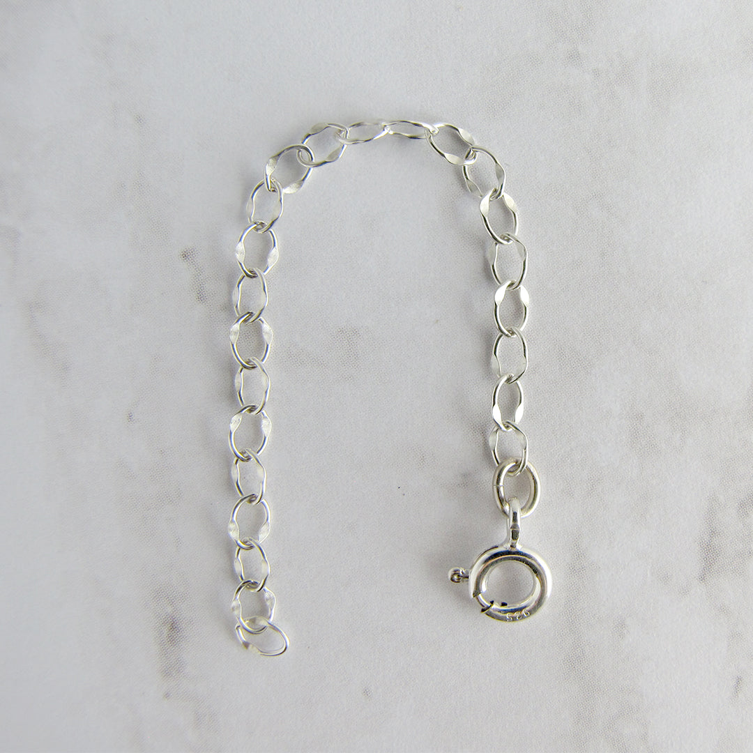 Sterling Silver 3 Inch Extender Chain Ornamental Things