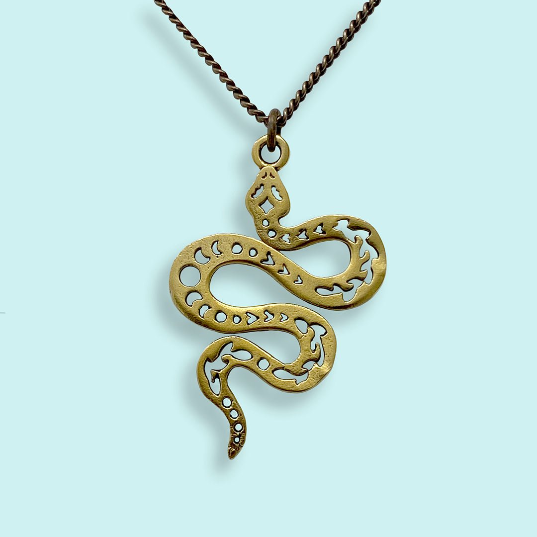 Spangled Snake Necklace – Ornamental Things