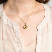 Tiny Compass on Gold Filled Chain Necklace - Ornamental Things