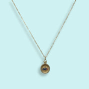 Tiny Compass on Gold Filled Chain Necklace - Ornamental Things