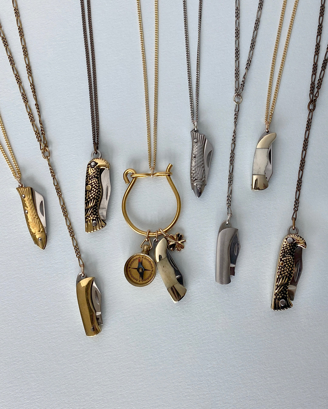 Knife Necklaces