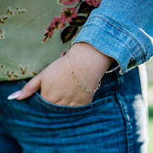 Load image into Gallery viewer, Gold Filled Chain Bracelet