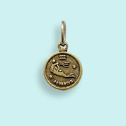Gold Zodiac Charm