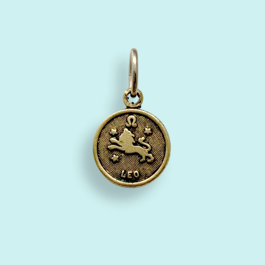 Gold Zodiac Charm