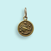 Gold Zodiac Charm