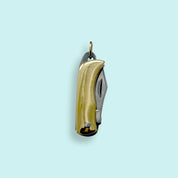 Gold Knife Charm