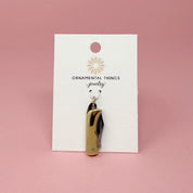 Gold Knife Charm