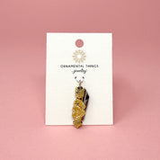 Pierced Heart Knife Charm