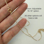 Gold-Filled Cable Chain, Short