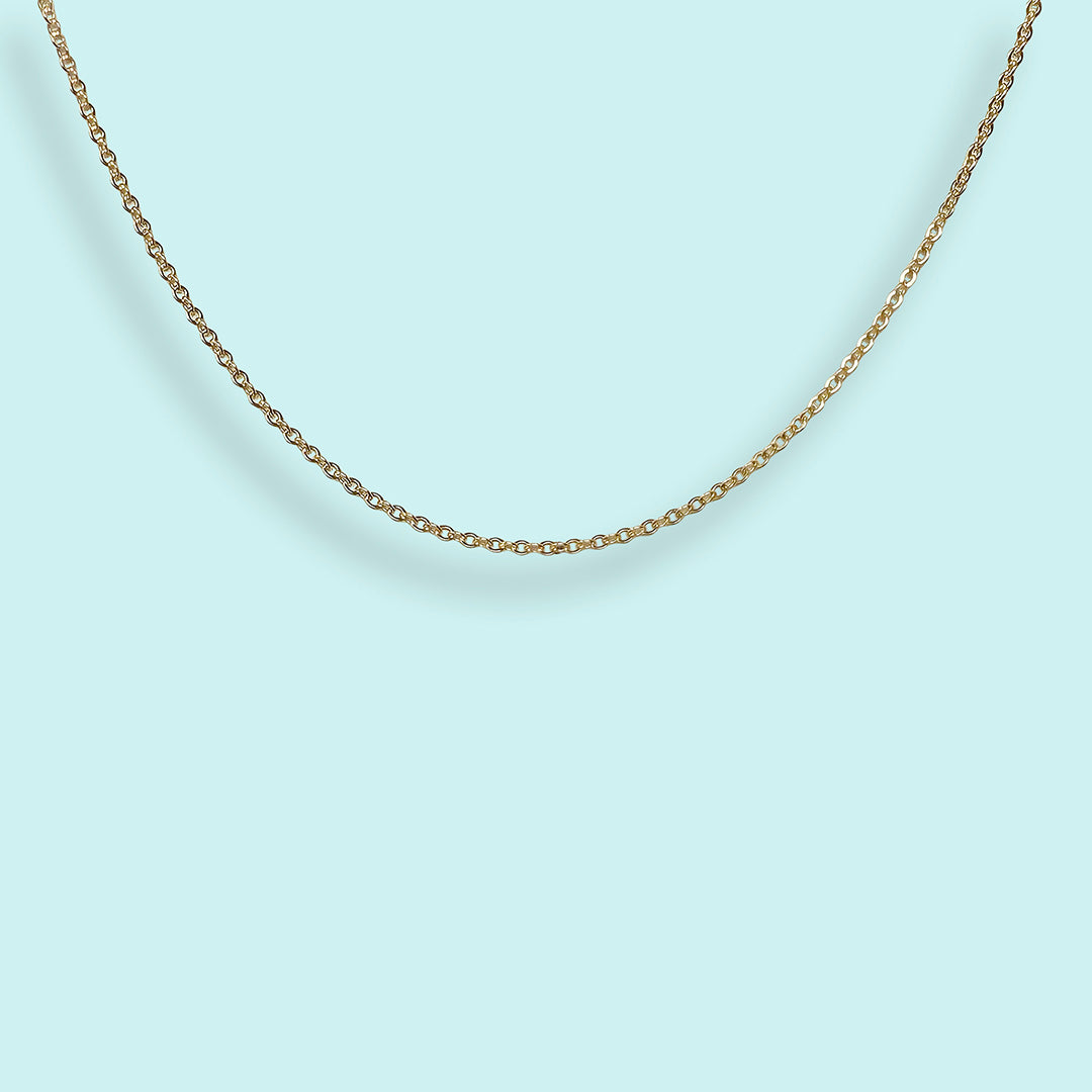 Gold-Filled Cable Chain, Short