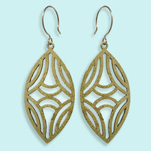 Load image into Gallery viewer, Deco Marquis Earrings