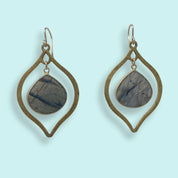 Labradorite Drop Earrings