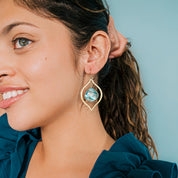 Labradorite Drop Earrings