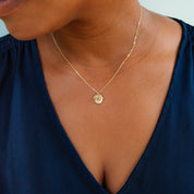 Evil Eye Medallion Necklace