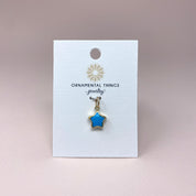 Star Stone Turquoise Charm