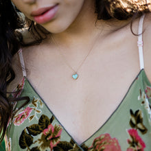 Load image into Gallery viewer, Amazonite Heart of Stone Necklace