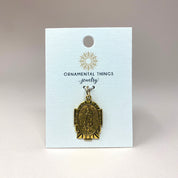Madonna Medallion Charm