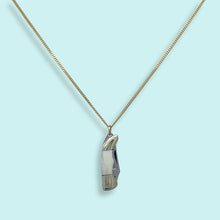 Load image into Gallery viewer, Small Bone Handled Knife on Short Gold Chain Necklace