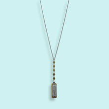 Load image into Gallery viewer, Silver Anchor Drop Harmonica Necklace