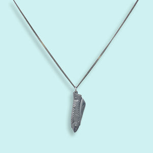 Small Silver Fish Necklace