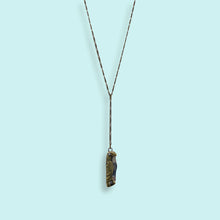 Load image into Gallery viewer, Long Y-drop Bird Knife Necklace