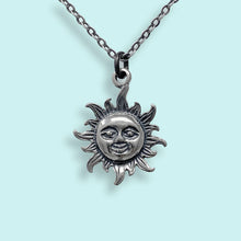 Load image into Gallery viewer, Sterling Silver Sunshine Necklace