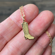 Load image into Gallery viewer, Cowgirl Boot Necklace