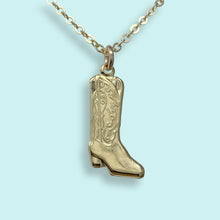 Load image into Gallery viewer, Cowgirl Boot Necklace
