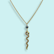 Labradorite Serpent Necklace