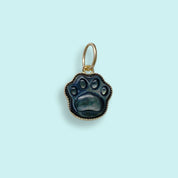 Shell Paw Print Charm