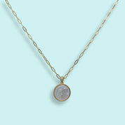 Pearl Man-in-the-Moon Necklace