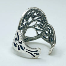 Load image into Gallery viewer, Silver Tree of Life Ring