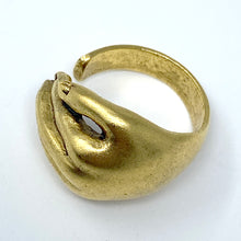 Load image into Gallery viewer, Gold Hand Ring