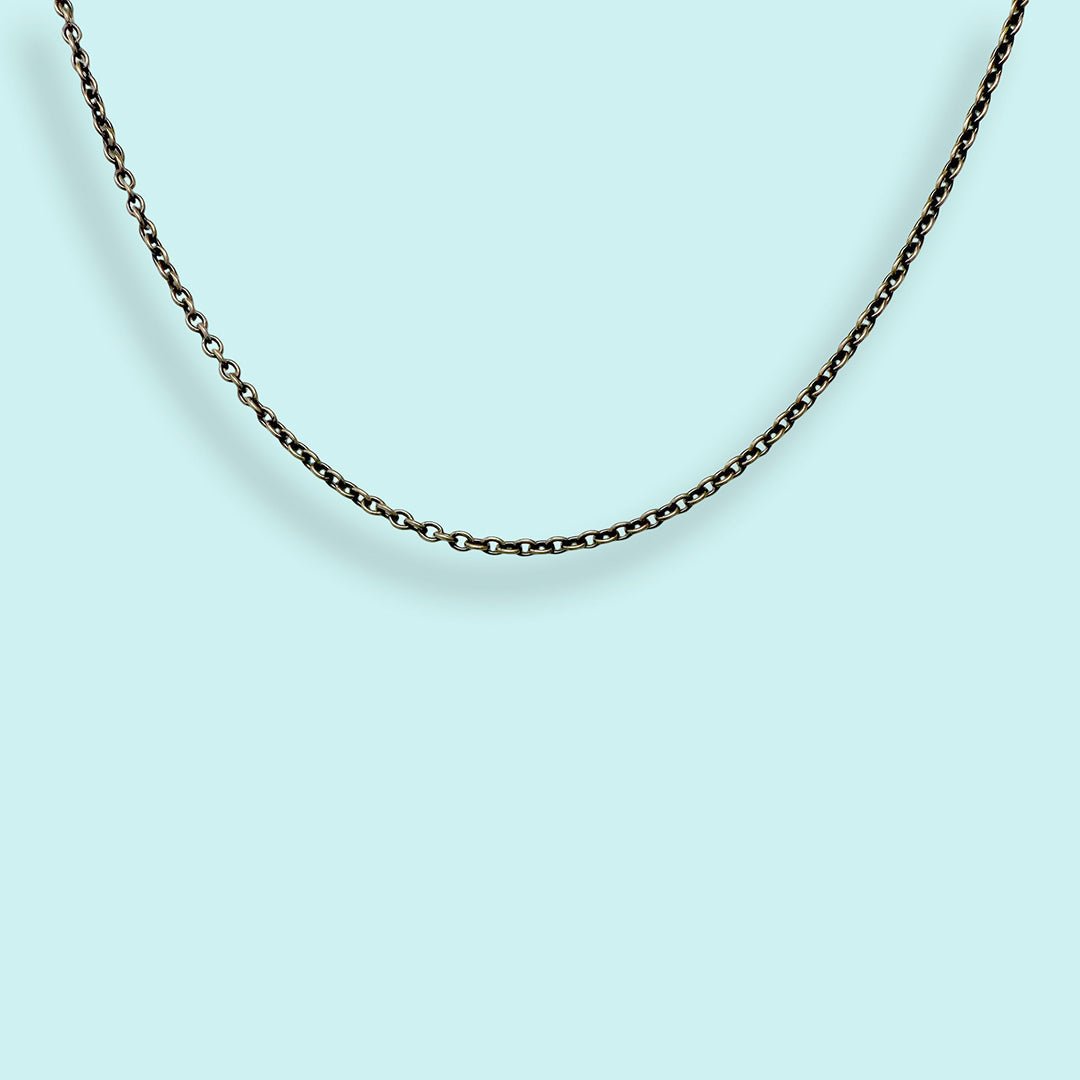 Aged Brass Cable Chain, Long - Ornamental Things
