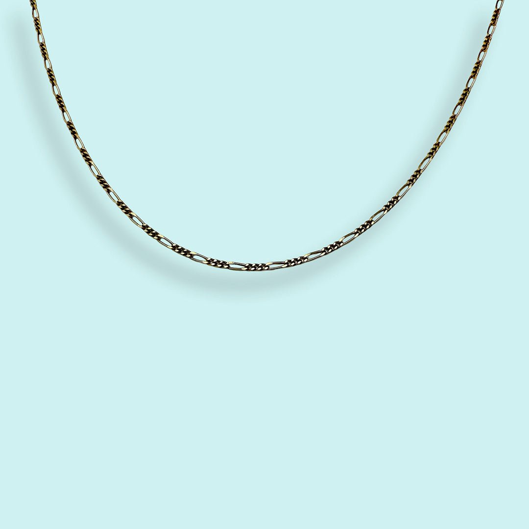 Antique - Gold Figaro Chain, Short - Ornamental Things