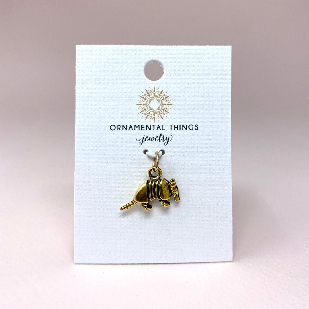 Armadillo Charm - Ornamental Things