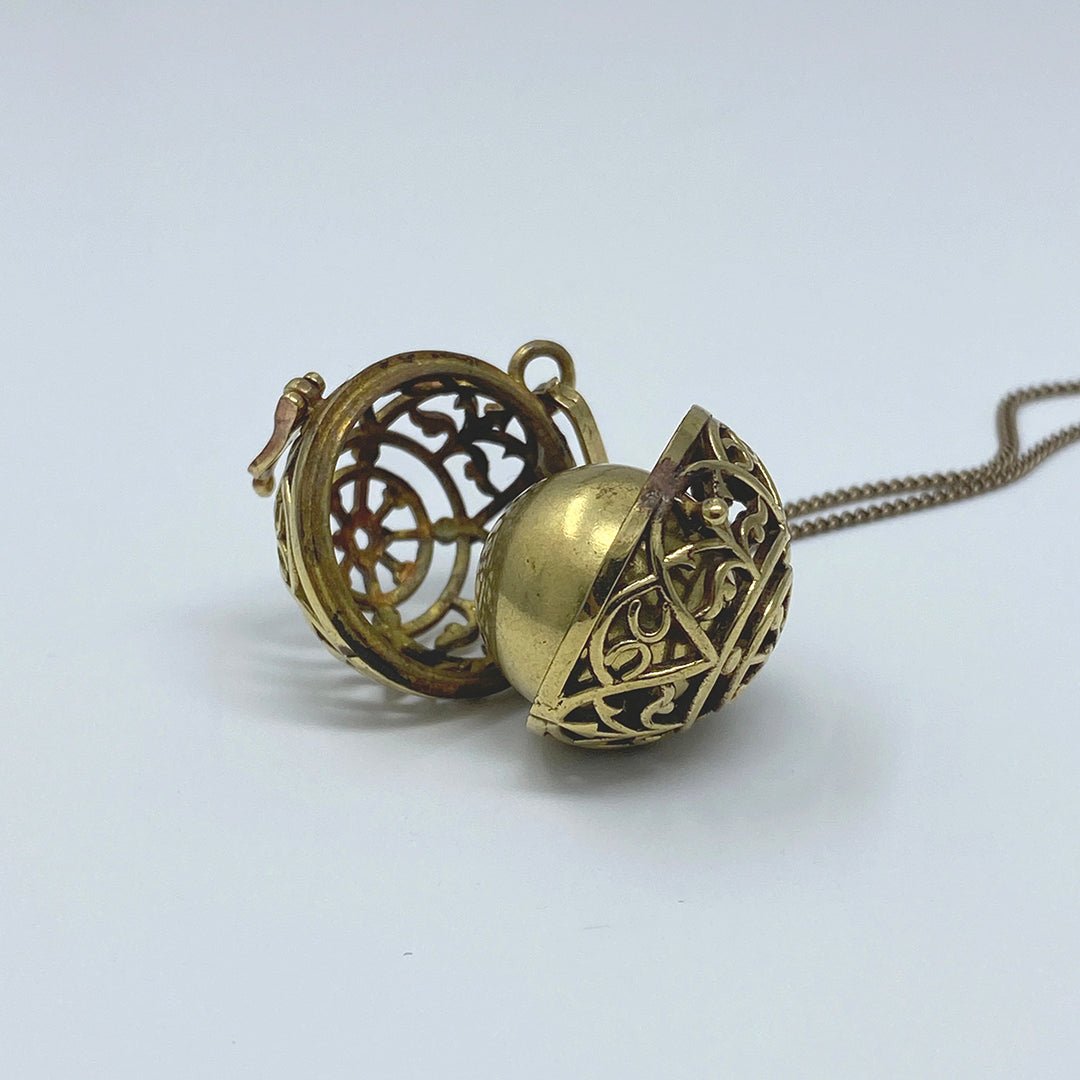 Bell Cage Necklace - Ornamental Things