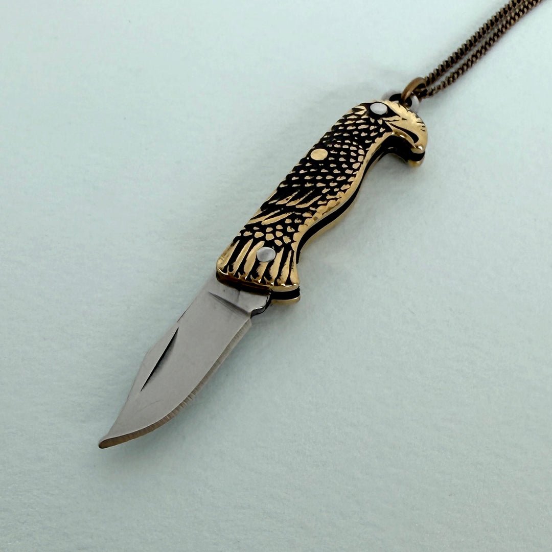 Bird Knife Necklace - Ornamental Things