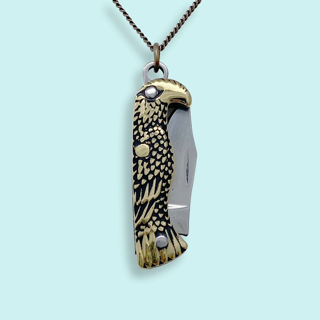 Bird Knife Necklace - Ornamental Things
