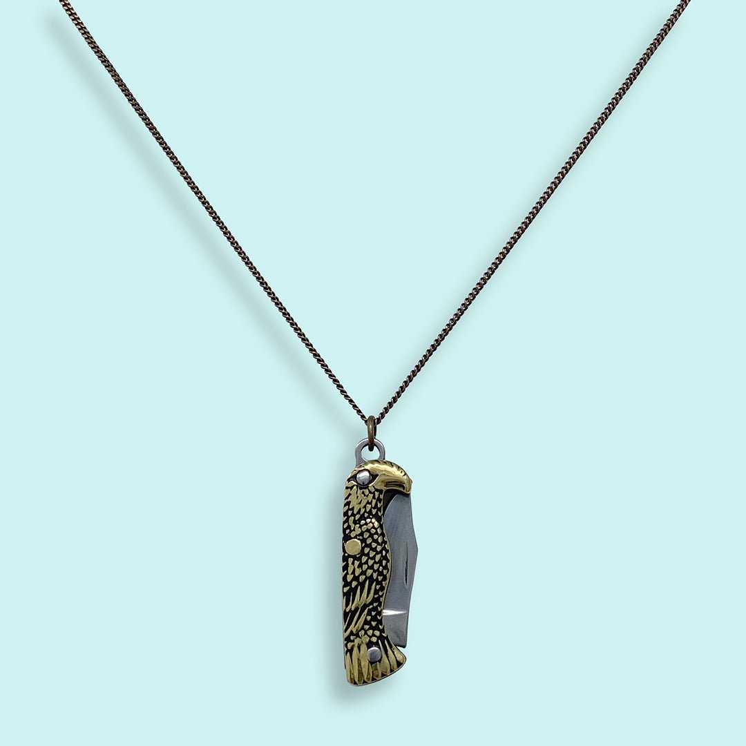 Bird Knife Necklace - Ornamental Things