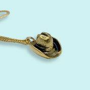 Cowgirl Hat Necklace - Ornamental Things