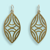 Deco Marquis Earrings - Ornamental Things