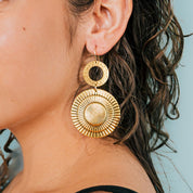 Empire Circle Earrings - Ornamental Things