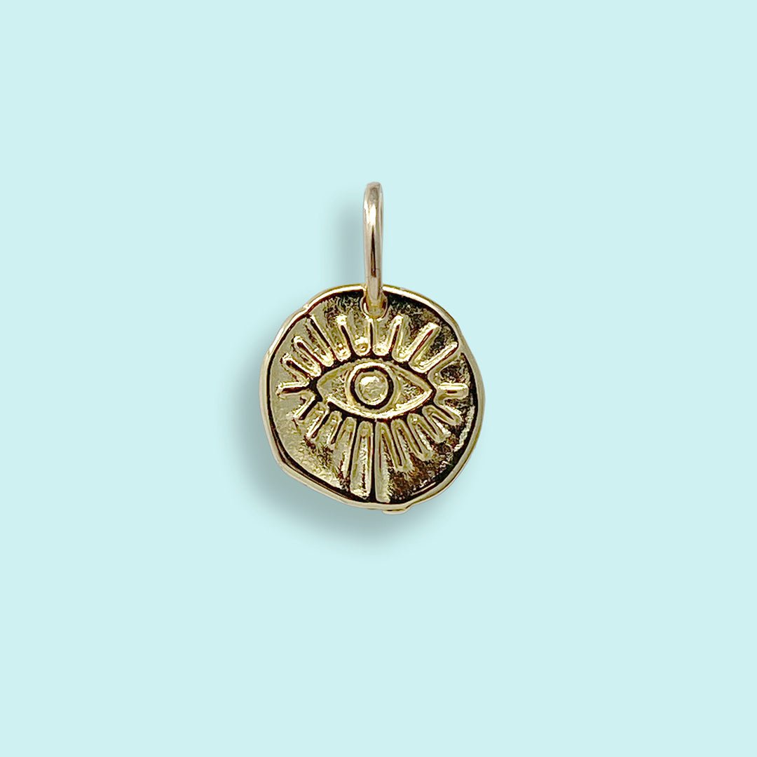 Evil Eye Medallion Charm - Ornamental Things