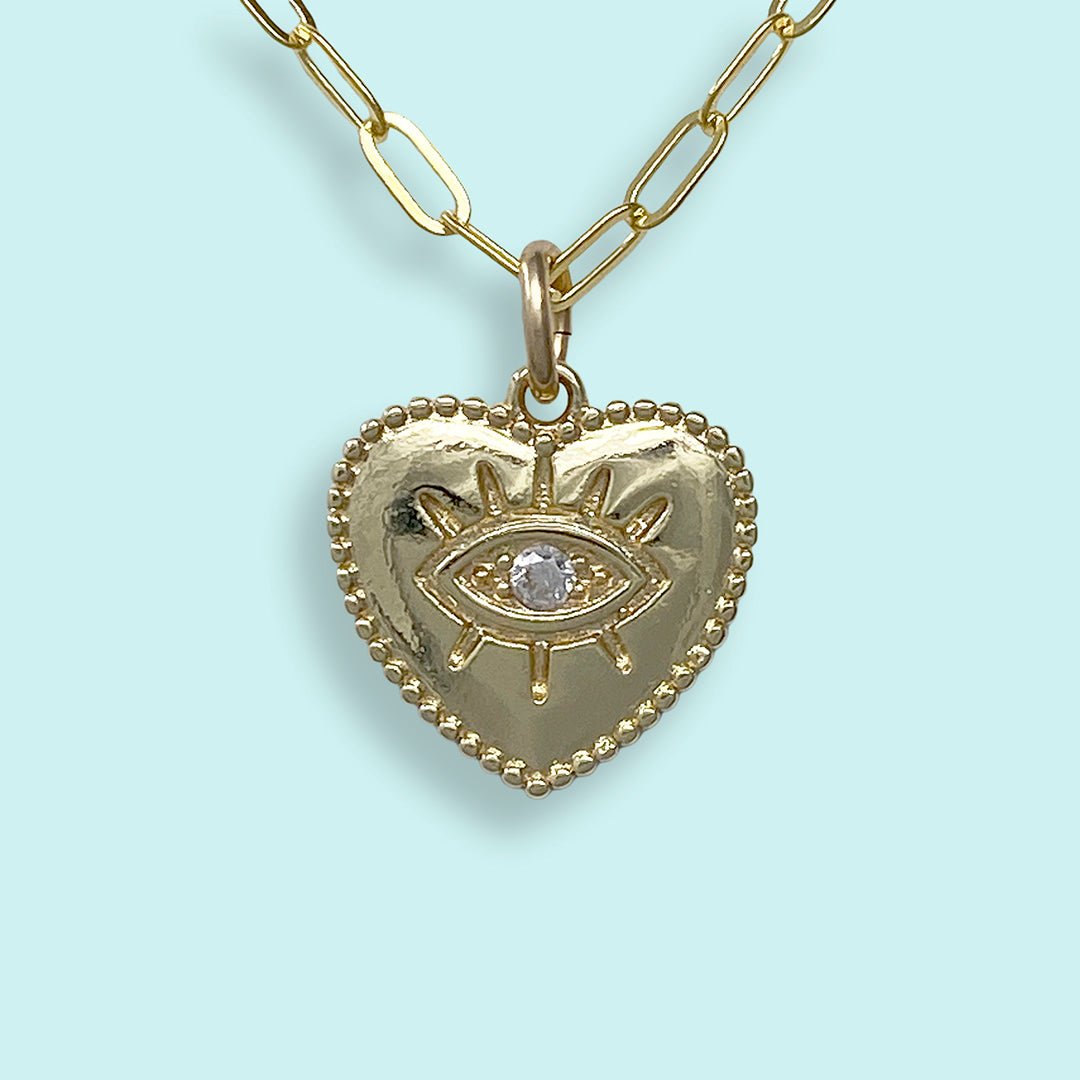 Eye Heart Necklace - Ornamental Things