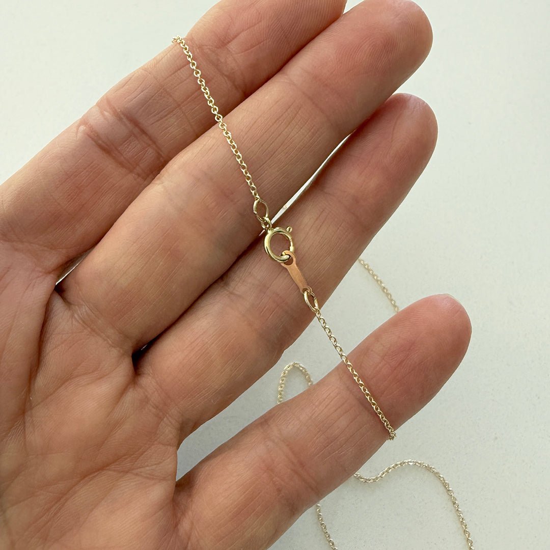 Gold - Filled Fine Cable Chain, Short - Ornamental Things