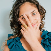 Gold Gladiator Ring - Ornamental Things