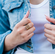 Gold Line Ring - Ornamental Things