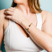 Gold Snake Cuff Bracelet - Ornamental Things